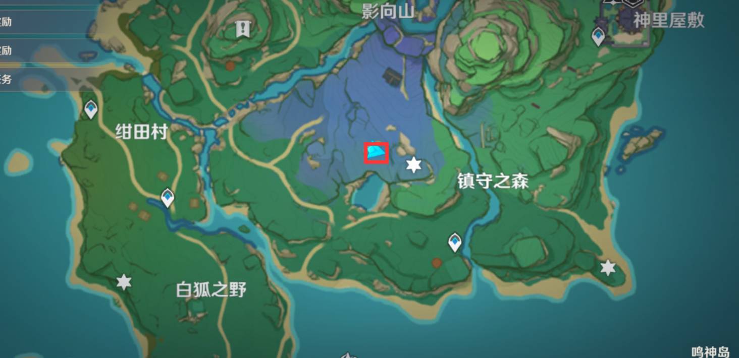 原神在荒废神社中继续调查任务流程
