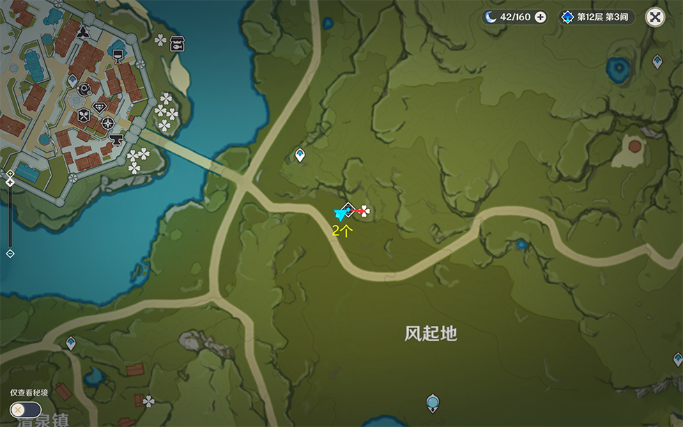 原神蒲公英籽最佳采集路线
