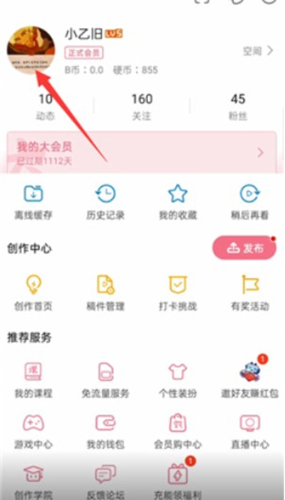 哔哩哔哩怎么查看自己投币记录