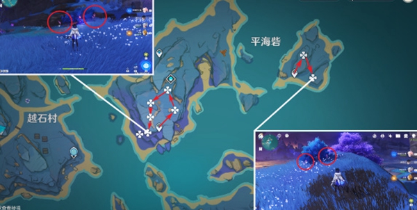 原神鸣草最佳采集路线