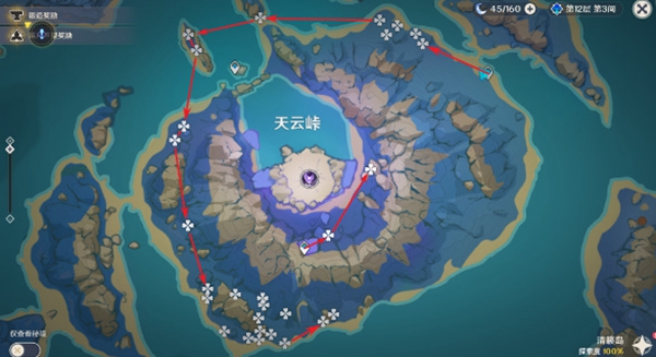 原神鸣草最佳采集路线