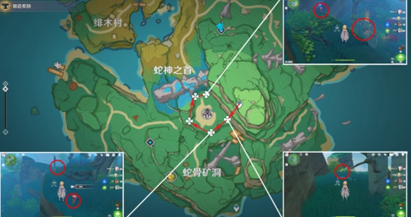 原神血斛最佳采集路线