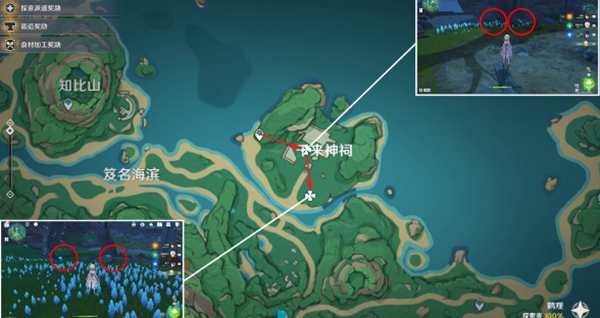 原神幽灯蕈最佳采集路线